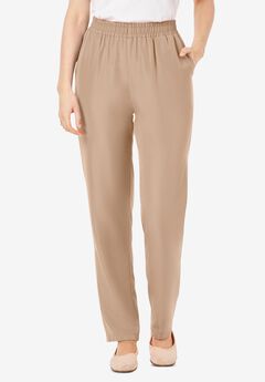 Plus Size Trousers With Pockets