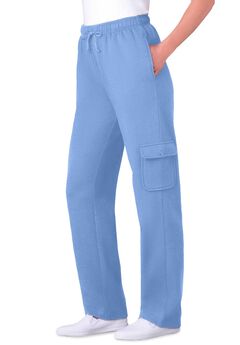 Better-Fleece Pull-On Cargo Sweatpants