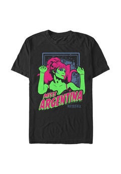 Neon Argentina Relaxed Fit Boyfriend T-Shirt