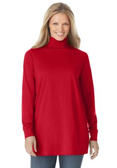 Perfect Long-Sleeve Turtleneck Tee