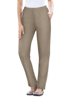 Straight Leg Fineline Denim Jean