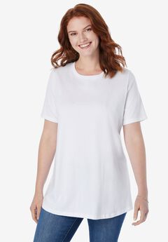 Perfect Short-Sleeve Crewneck Tee