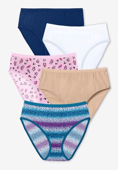 Hi-Cut Cotton Brief 5-Pack