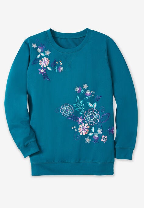 French Terry Sweatshirt, , alternate image number null