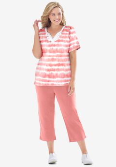 2-Piece Tunic and Capri Set