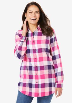 Plus Size Button Shirts