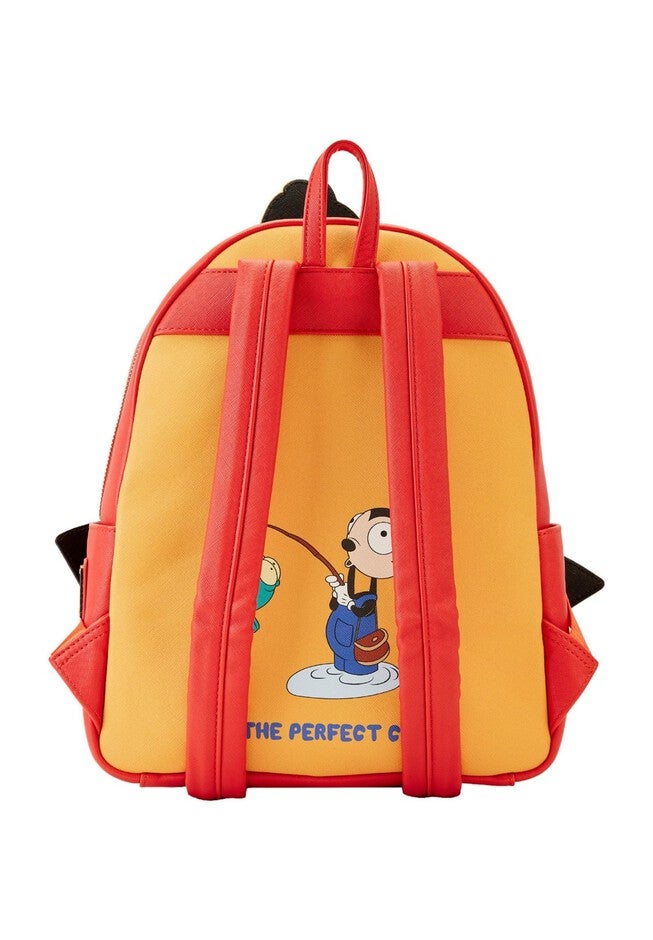 Loungefly X Disney Goofy Movie Road Trip Backpack Red Yellow Max, RED, on-hover image number 1
