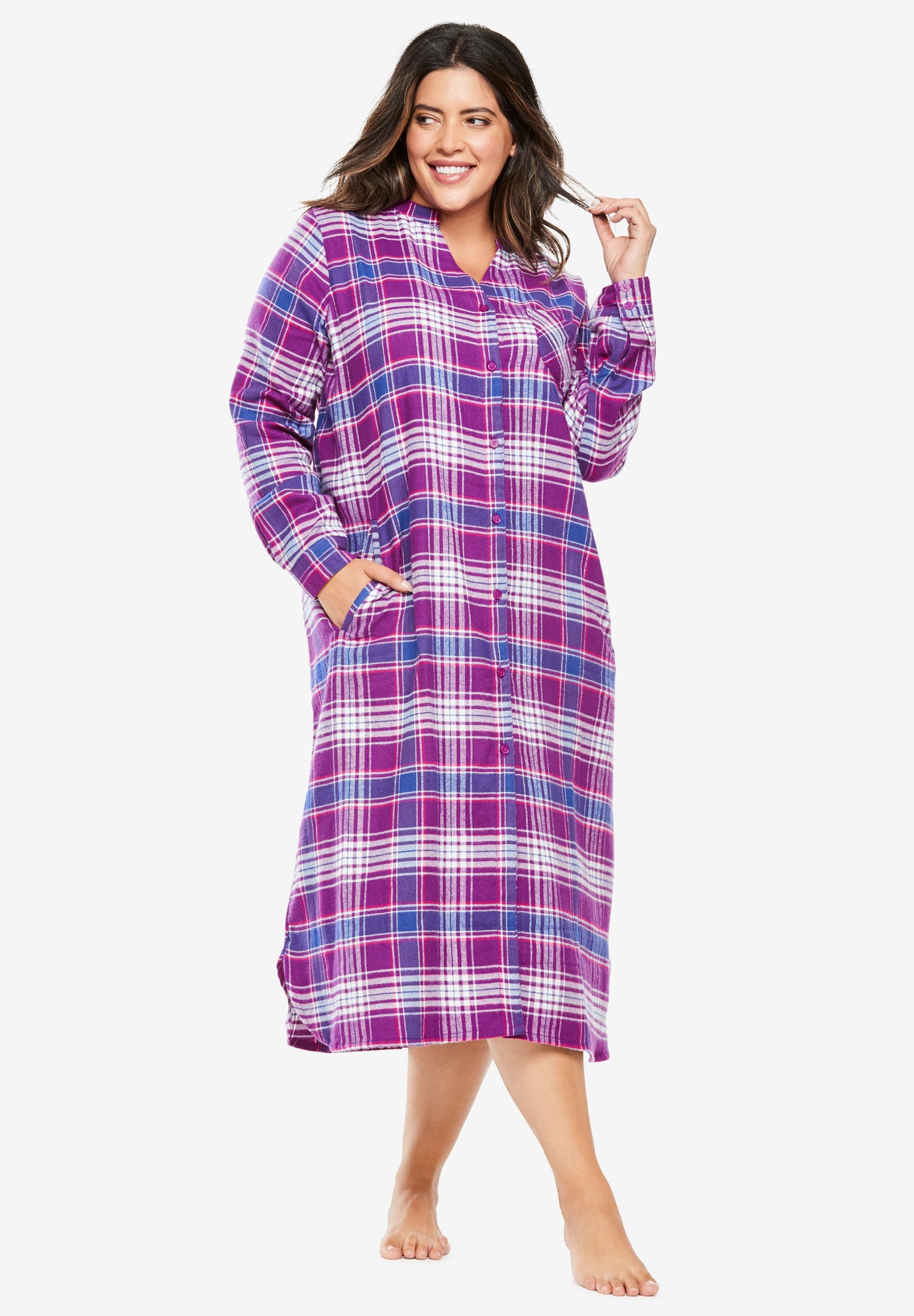 Flannel sleepshirt Clearance
