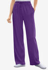 Sport Knit Straight Leg Pant, RADIANT PURPLE, hi-res image number null