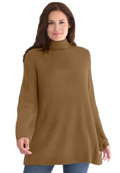 Pullover Shaker Swing Sweater