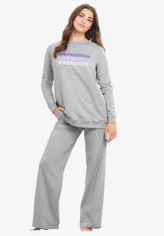 Dreams & Co.® 2-Piece Sweatshirt Set