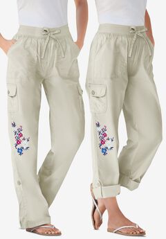 Convertible Length Cargo Pant/Capri