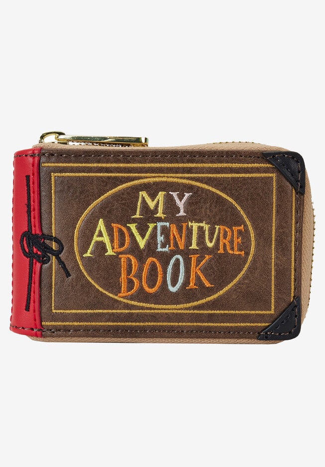Loungefly X Pixar Up Adventure Book Accordion Wallet 15Th Anniversary Wallet, BROWN, hi-res image number null