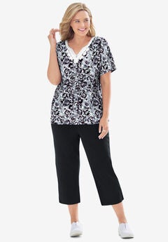 Plus Size Black Summer Outfits