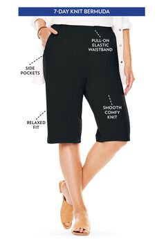 7-Day Knit Bermuda Shorts