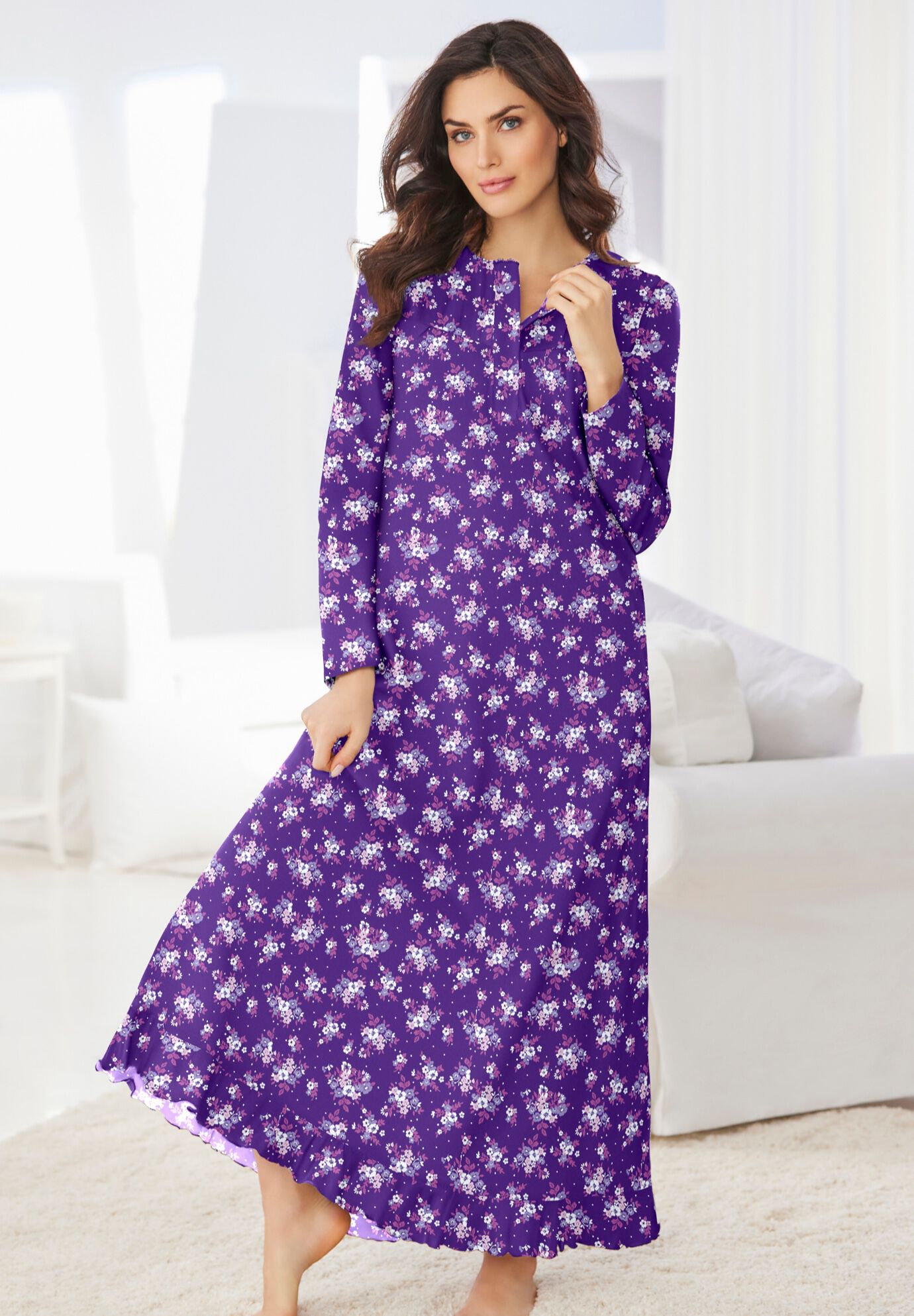 Woman within plus size nightgowns hot sale