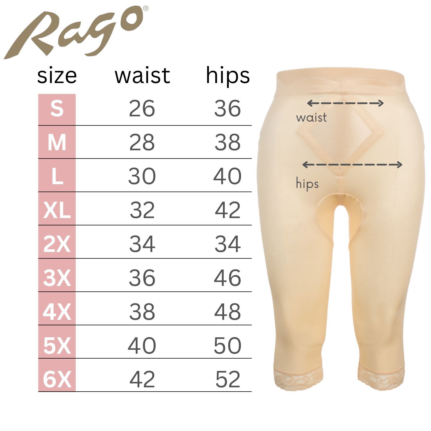 Leg Shaper Pant Liner Medium Shaping, BEIGE, alternate image number 4