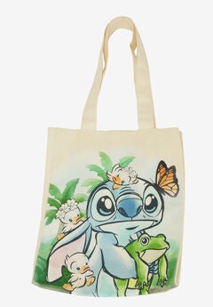 Loungefly X Disney Stitch Springtime Canvas Tote Bag