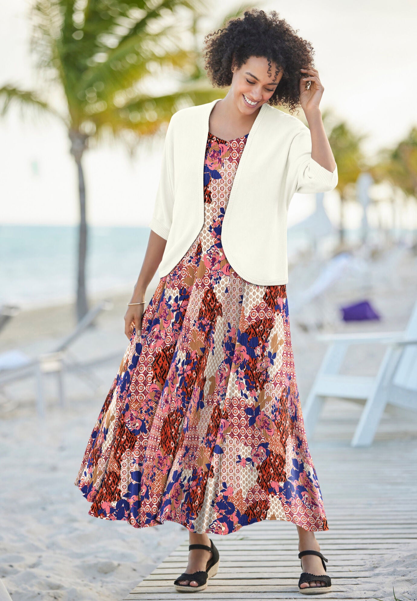 WOMEN CRINCKLE PU DRESS