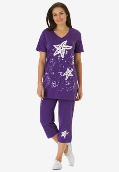 Starfish Tee and Capri Set