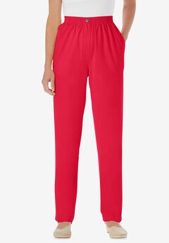 Plus Size Red Pants