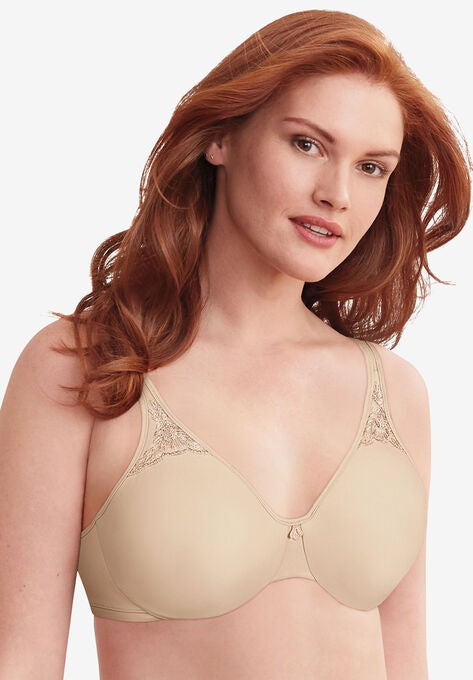 Bali Passion For Comfort Minimizer Bra 3385 Plus Size Underwire
