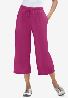 Sport Knit Capri Pant