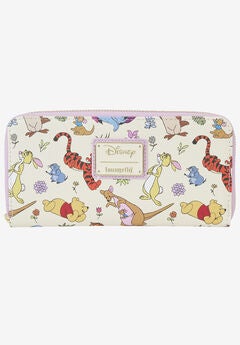Loungefly X Disney Winnie The Pooh & Friends Zip Around Wallet
