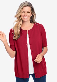 Perfect Elbow-Length Sleeve Cardigan Sweater