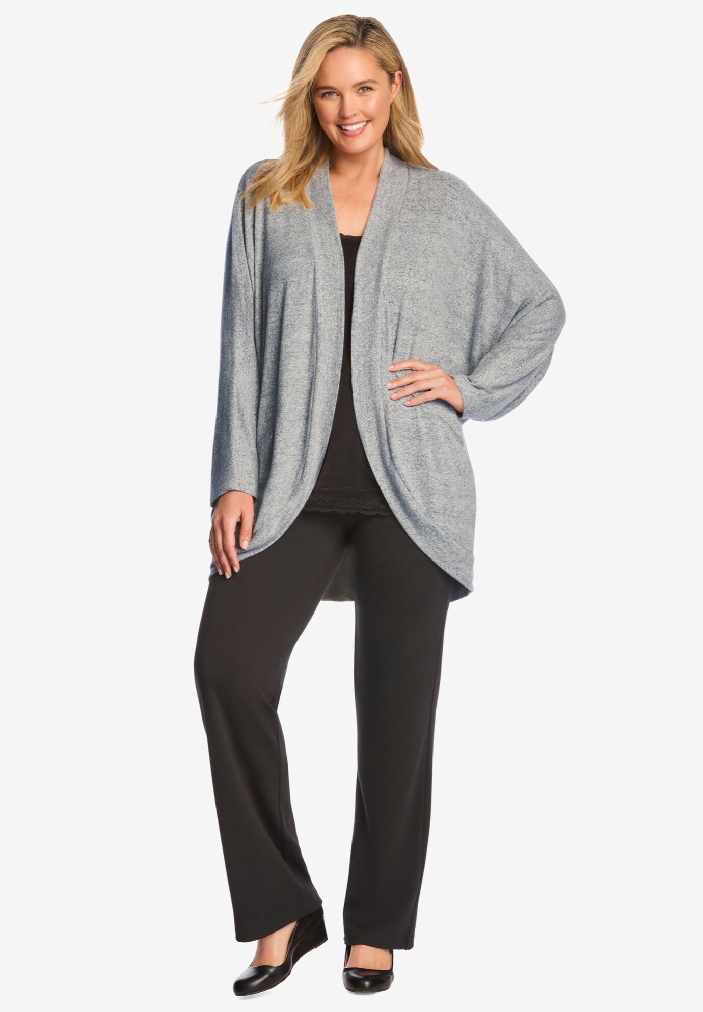 Forever Soft Cocoon Jacket, , alternate image number 2