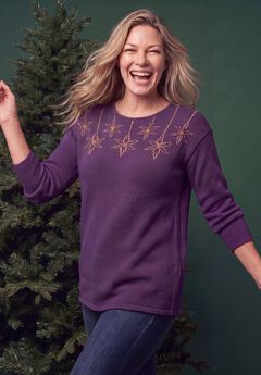 Holiday Motif Sweater
