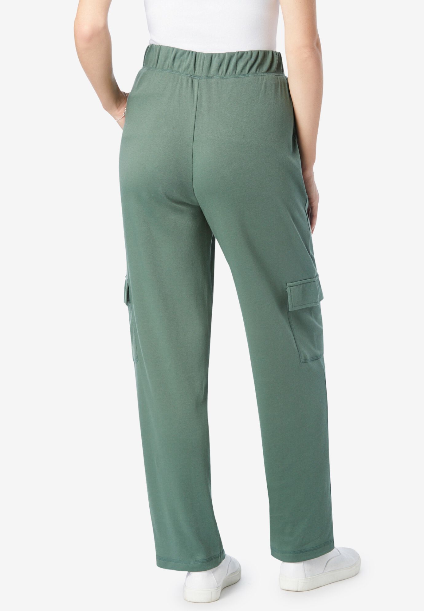 Womens knit clearance cargo pants