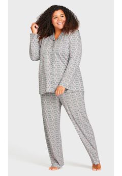 Button Through Sleep Top