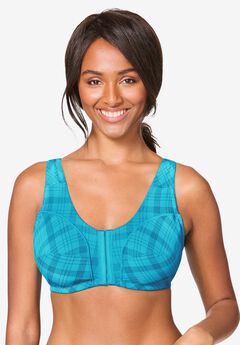 Cotton Front-Close Wireless Bra