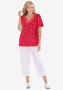 2-Piece Tunic and Capri Set