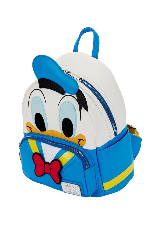 Loungefly x Disney Donald Duck Mini Backpack Cosplay Blue White, BLUE, alternate image number null