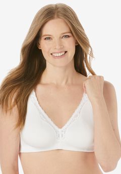 Plus Size White Bras