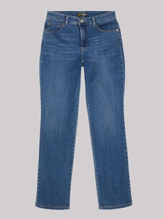 Relaxed Fit Instantly Slims Straight Leg Jean