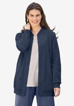 Fleece Baseball Jacket