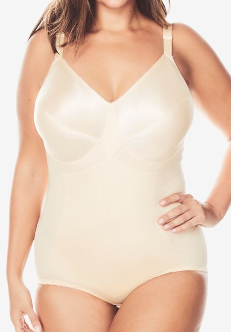 Moderate Control Body Briefer, BEIGE, hi-res image number null