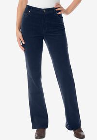 Corduroy Straight Leg Stretch Pant Woman Within