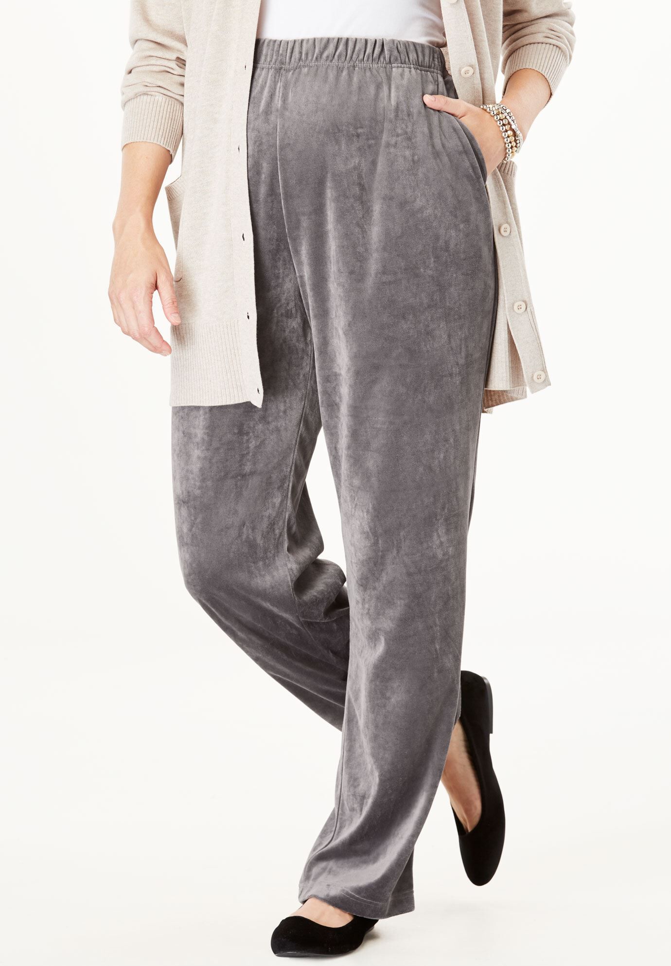 velour pant suits plus size
