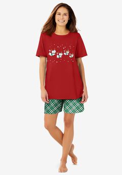 Knit PJ Short Set