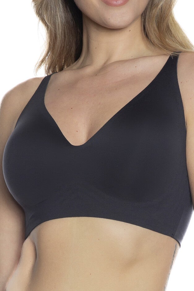 Gel Bra With Adjustable Straps, BLACK, hi-res image number 0