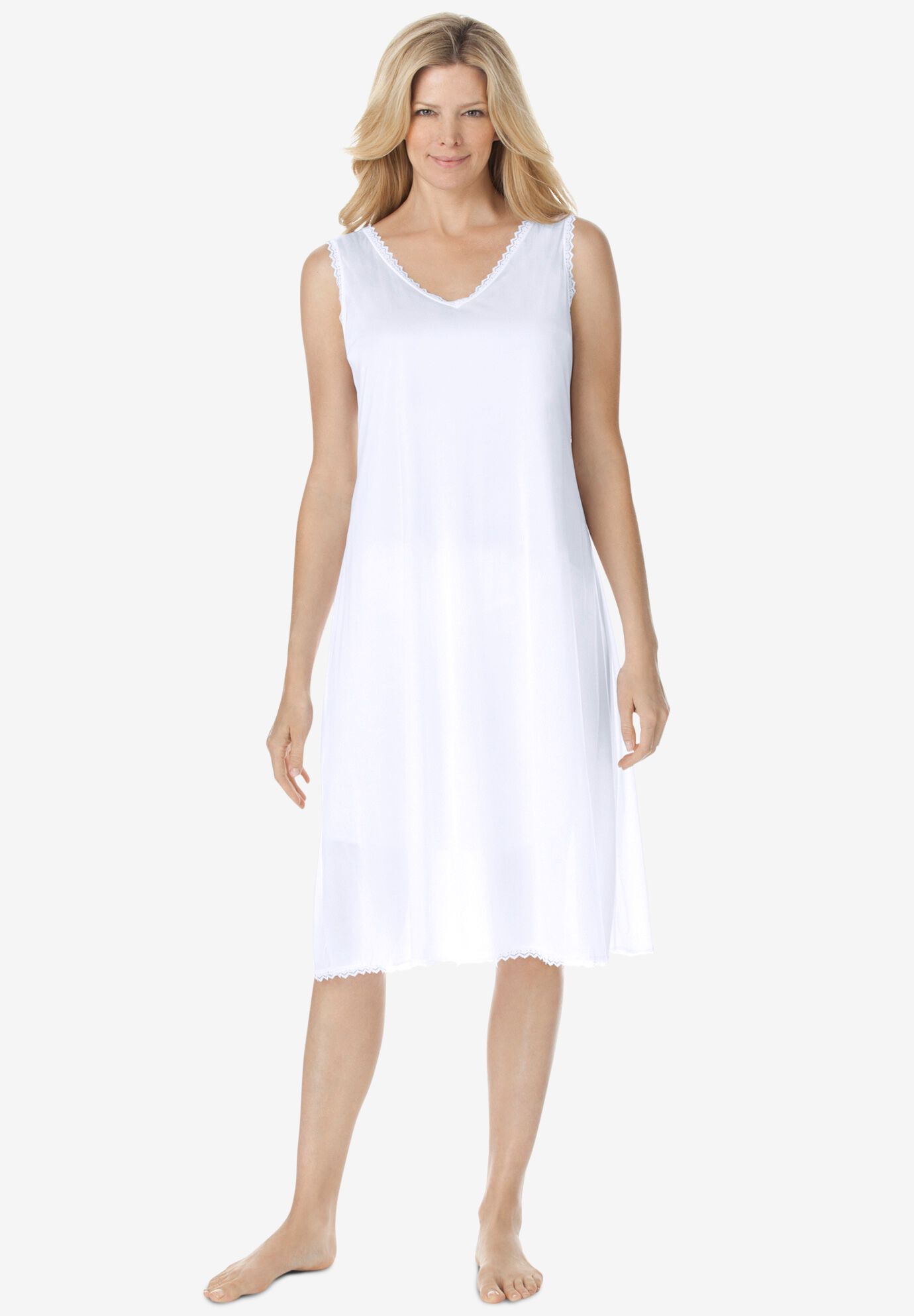 Plus size deals full length slips