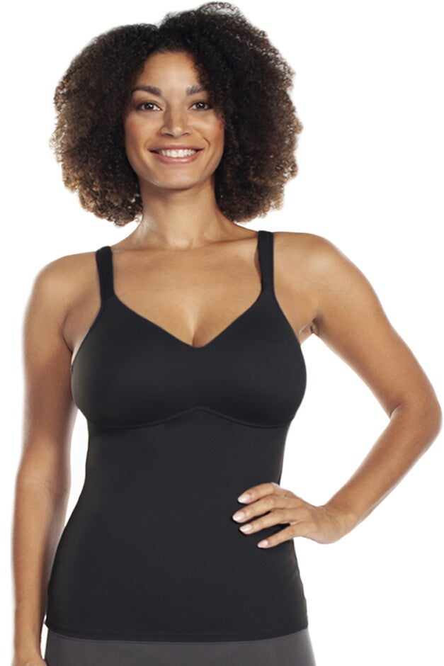 Molded Cup Camisole, BLACK, hi-res image number 0