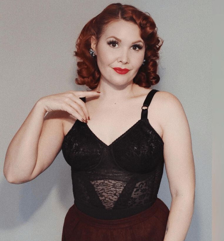 Expandable Cups Longline Bra, BLACK, alternate image number 4