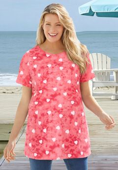 Perfect Printed Crewneck Tunic