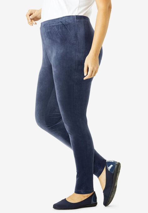 Velour Legging, , alternate image number null