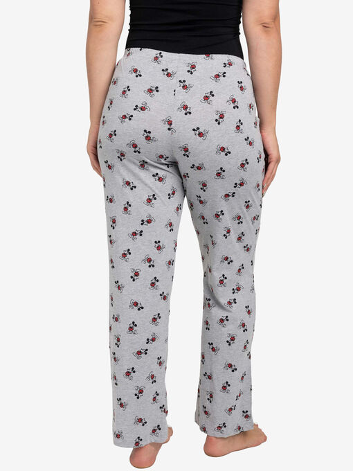 Disney Mickey Mouse All-Over Print Lounge Pants Wear Gray, , on-hover image number null